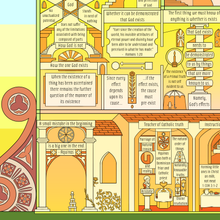 The Summa Theologica Cathedral Print (unframed, 24 x 36 inches)