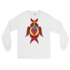Sacred Heart white longsleeve shirt